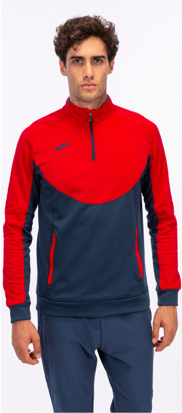 Joma Sweatshirt Zip Winner (Junior) - Dark Gray Black