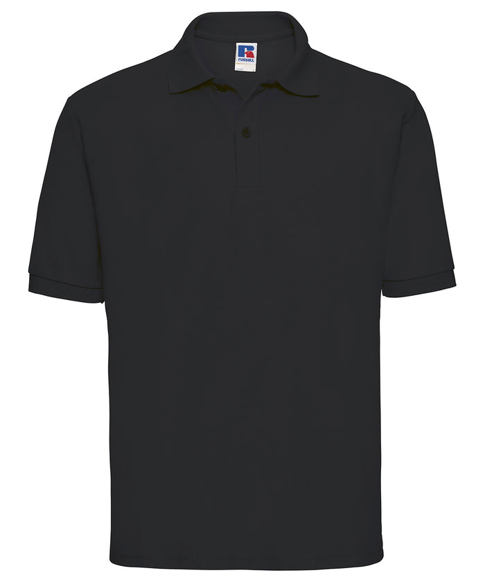 Russell Athletic Classic Polycotton Polo - Black*†