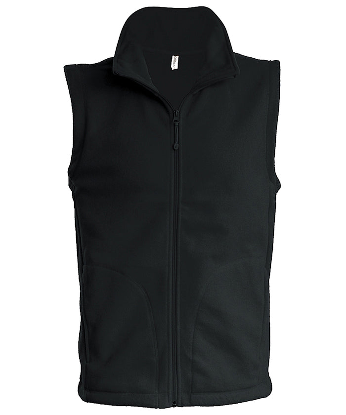 Kariban Luca Men's Microfleece Gilet - Black*