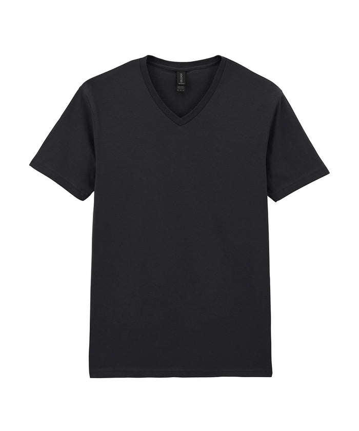 Gildan Softstyle™ V-neck T-shirt - Black