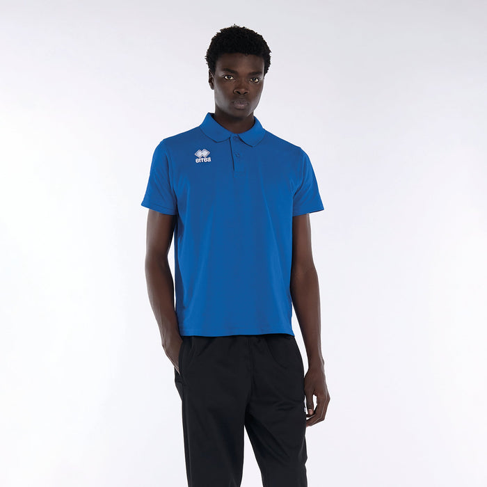 Errea Polo Evo Short Sleeve - Blue