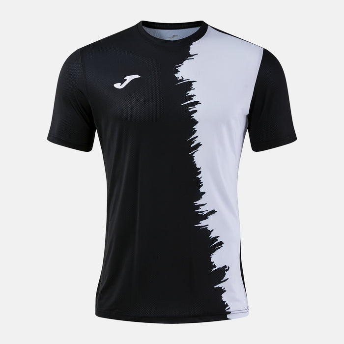 Joma City III Short Sleeve T-shirt (Adult) - Black White