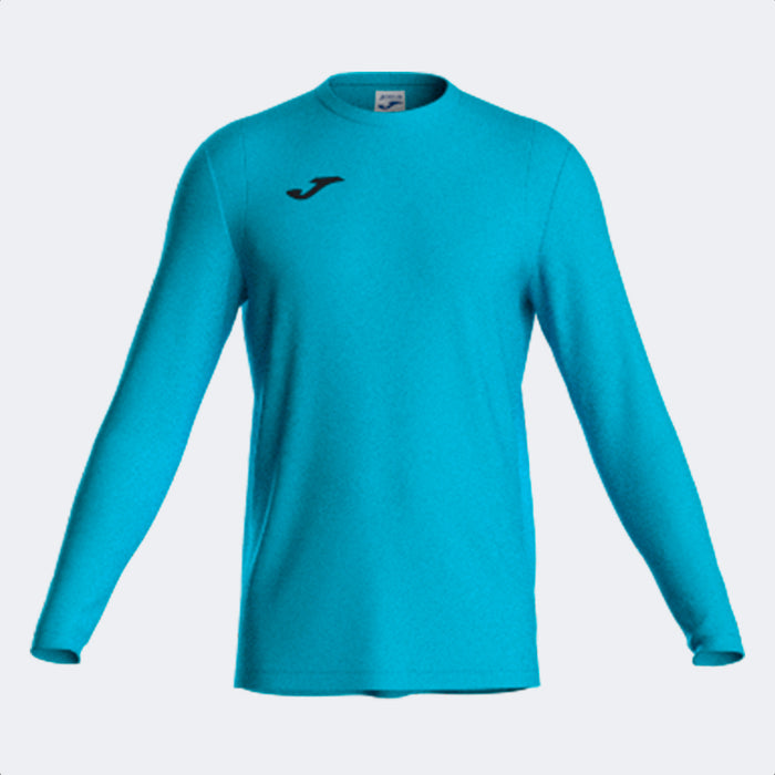 Joma Final Basket II Sweatshirt (Adult) - Fluorescent Turquoise Dark Navy