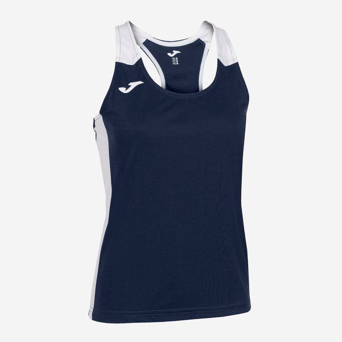 Joma Record II Tank Top (Adult) - Navy Blue White