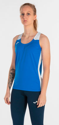 Joma T-shirt Record II (Junior) - Fluorescent Turquoise Navy Blue