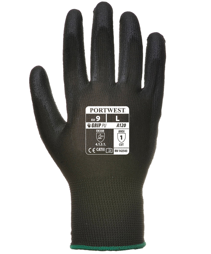 Portwest PU Palm Glove - Black
