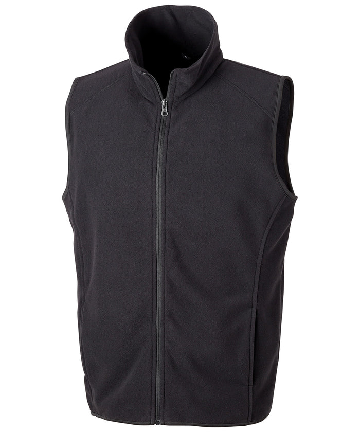 Result Core Microfleece Gilet - Black