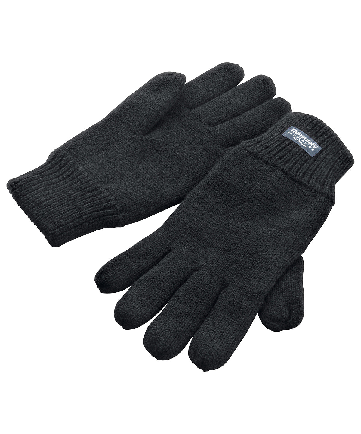 Resultwinteressentials Classic Fully-lined Thinsulate™ Gloves - Black