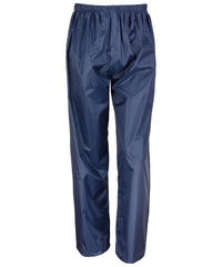 Result Core Junior Rain Trousers - Navy