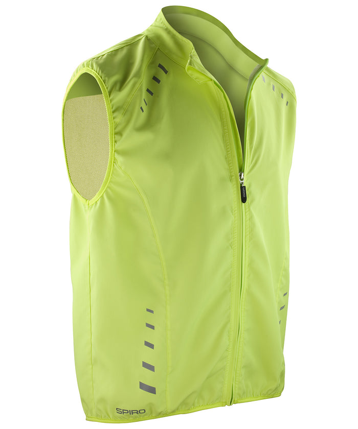 Spiro Bikewear Crosslite Gilet - Neon Lime