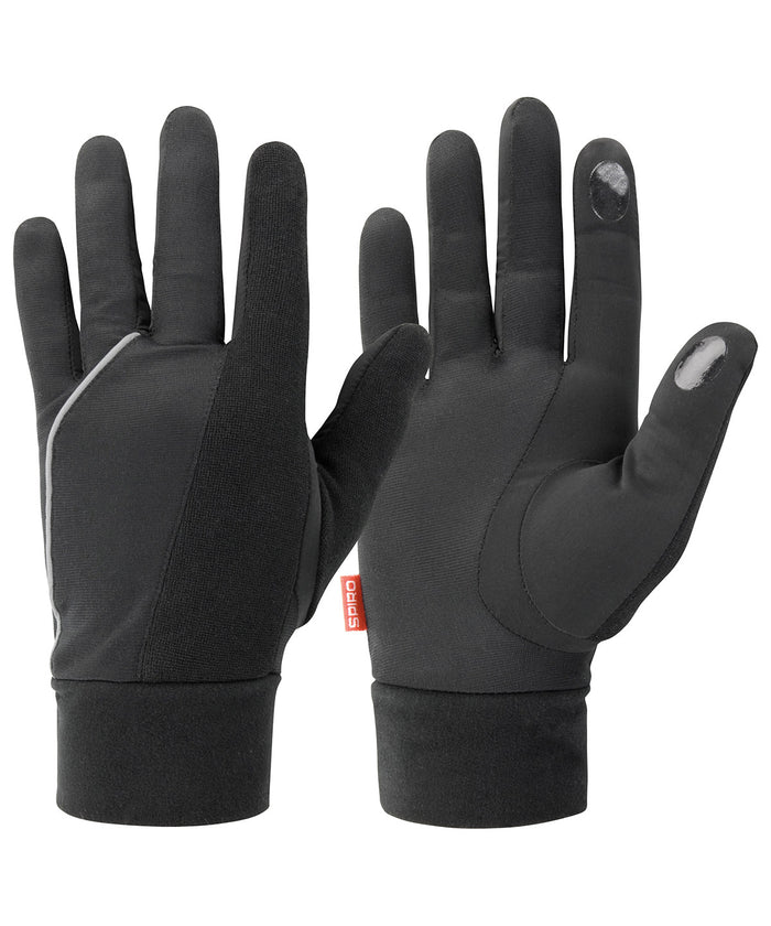 Spiro Elite Running Gloves - Black