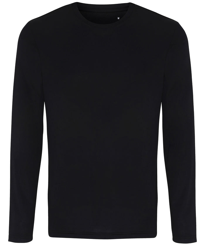 Men's TriDri® Long Sleeve Performance T-shirt - Black