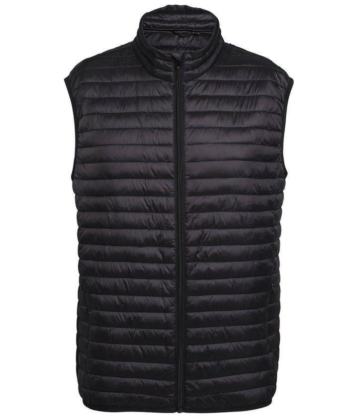 2786 Tribe Fineline Padded Gilet - Black
