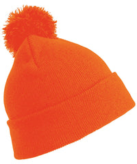 Resultwinteressentials Pom Pom Beanie - Flo Orange