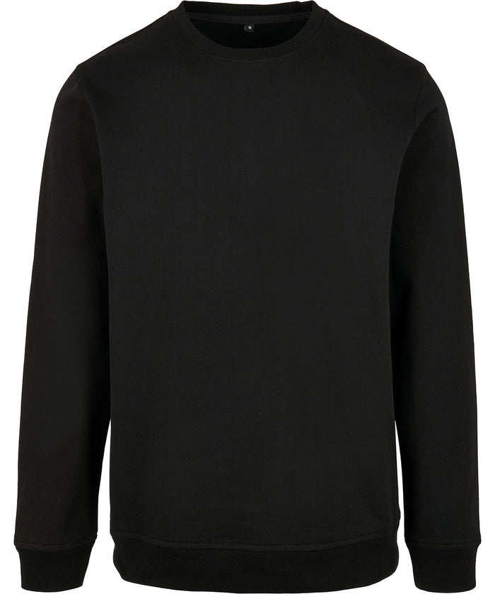 Build Your Brand Basic Crew Neck - Black