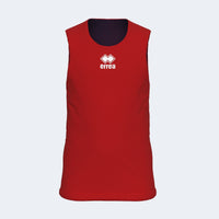 Errea Chicago Double Singlet (Junior) - Red Navy