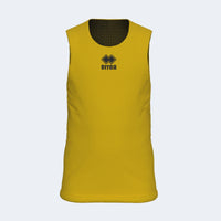 Errea Chicago Double Singlet (Junior) - Yellow Black