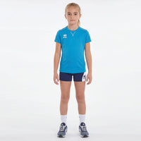 Errea Marion Shirt Short Sleeve (Junior) - Cyan