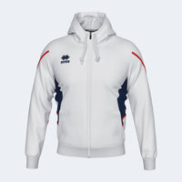 Errea Top Clancy - White Navy Red
