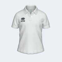 Errea Polo Alexis Woman Short Sleeve (Junior) - White