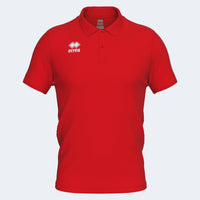 Errea Polo Evo Short Sleeve - Red