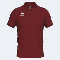 Errea Polo Evo Short Sleeve - Maroon
