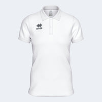 Errea Polo Evo Ladies Short Sleeve (Junior) - White