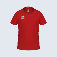 Errea Shirt Marvin Short Sleeve (Junior) - Red