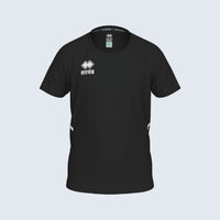 Errea Shirt Marvin Short Sleeve (Junior) - Black