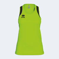 Errea Singlet Starter Woman (Junior) - Green Fluo Black