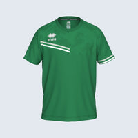 Errea Evan Shirt Short Sleeve (Junior) - Green Gray White