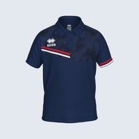 Errea Emir Polo Short Sleeve (Junior) - Navy Red White