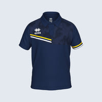 Errea Emir Polo Short Sleeve (Junior) - Navy Yellow White