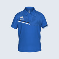 Errea Emir Polo Short Sleeve (Junior) - Blue Navy White