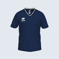 Errea Shirt Leonard Short Sleeve (Junior) - Navy White