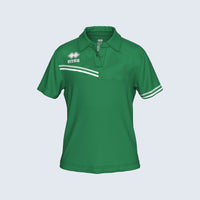 Errea Eden Polo Short Sleeve (Junior) - Green Gray White