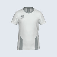 Errea Shirt Remy Short Sleeve (Junior) - White Gray