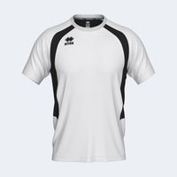 Errea Adrien Shirt Short Sleeve - White Black
