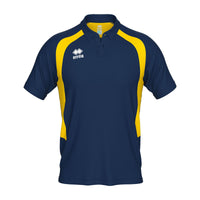 Errea Arco Polo Short Sleeve - Navy Yellow
