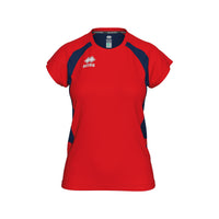 Errea Shirt Anika Short Sleeve - Red Navy