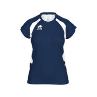 Errea Shirt Anika Short Sleeve - Navy White