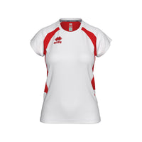 Errea Shirt Anika Short Sleeve (Junior) - White Red
