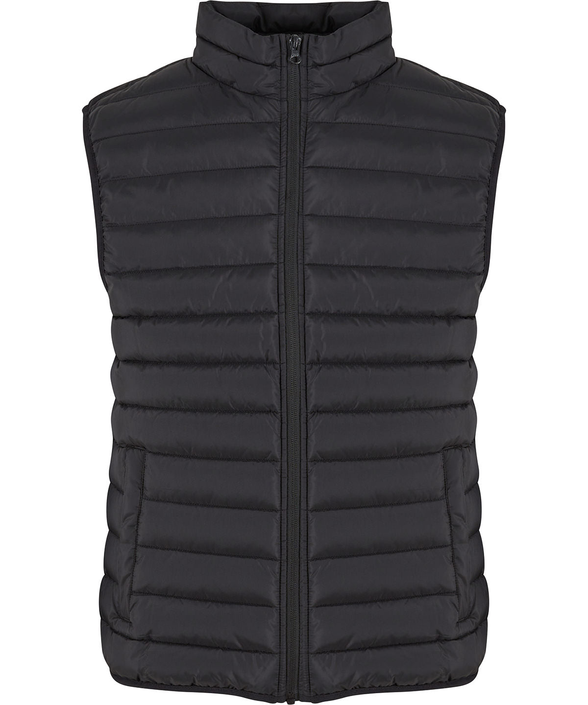 Newmorningstudios Light Puffer Vest - Black