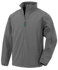 Resultrecycled Men's Recycled 2-layer Printable Softshell Jacket - Workguard Grey