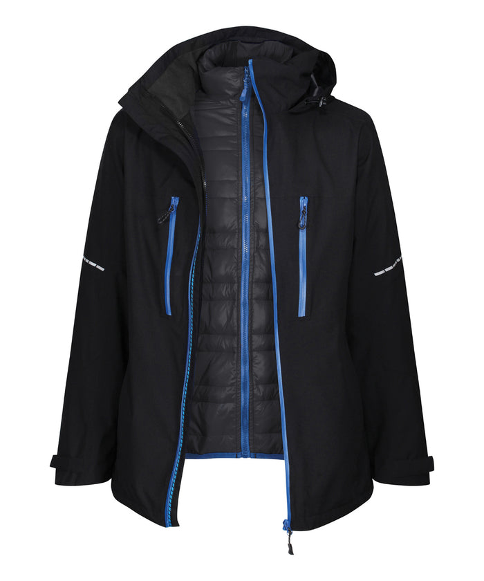 Regatta X-Pro Evader Iii 3-in-1 Jacket - Black/Oxford