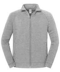 Fruit of the Loom Iconic Premium Sweat Jacket - Athletic Heather*
