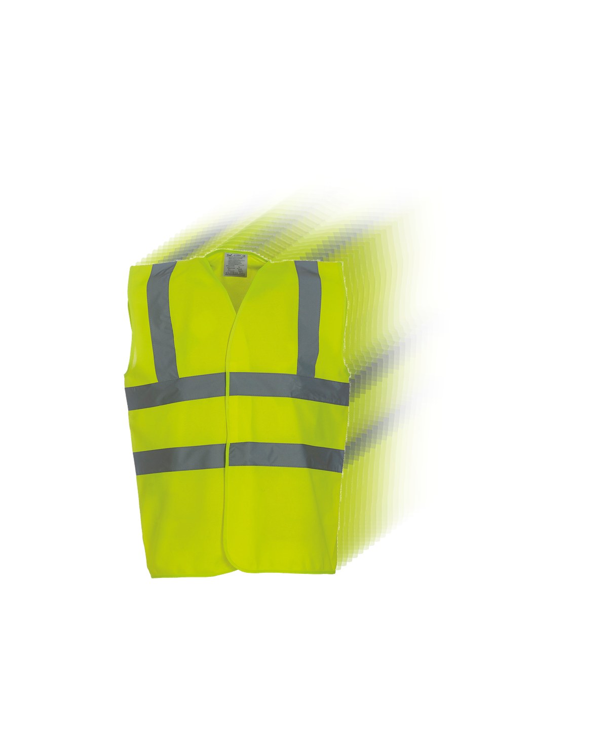 Hi-Vis Vest Pack in Yellow - 25 Yoko 2-Band Waistcoats