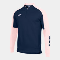 Joma Eco Championship Recycled Sweatshirt (Junior) - Navy Blue Pink