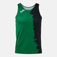 Joma City III Tank Top (Junior) - Green Black