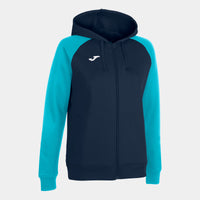 Joma Jacket Academy IV (Adult) - Fluorescent Turquoise Navy Blue